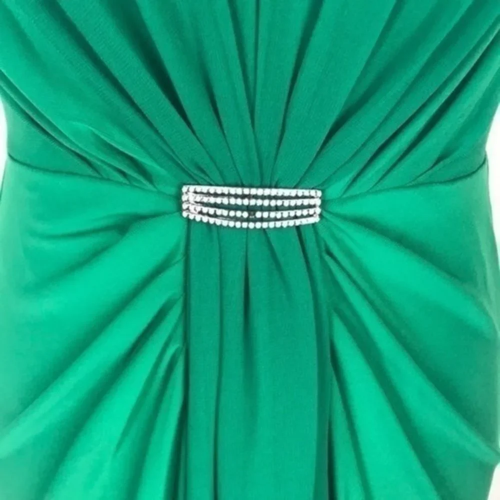 Ralph Lauren Sleeveless Rhinestone Gown Size 0 - Picture 6 of 9